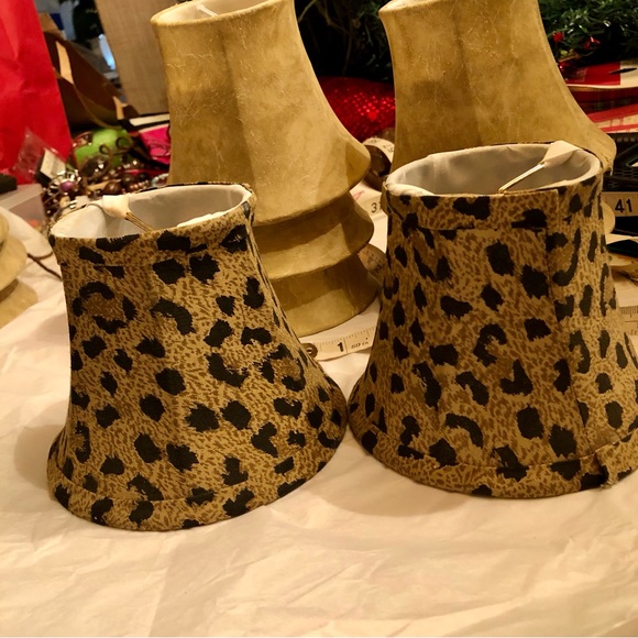 Leopard Mini Lamp Shades π - Picture 2 of 6